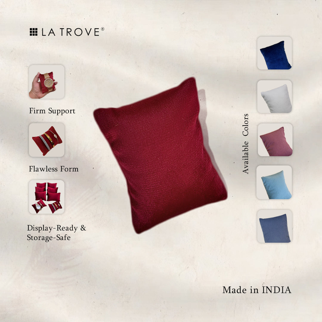 Velvet Display Pillow for Watch & Bracelet
